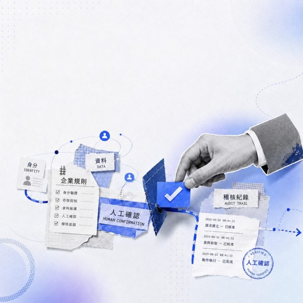 當 AI 不只回答、還能動手做：企業如何管理權限、資安與稽核？