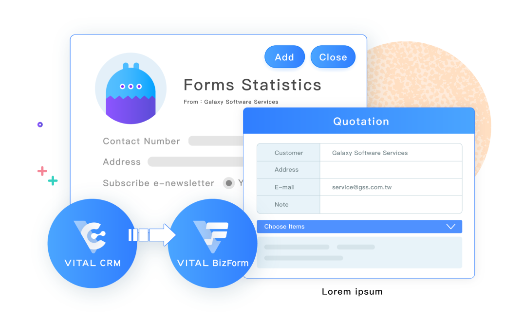 Import Information from Vital CRM