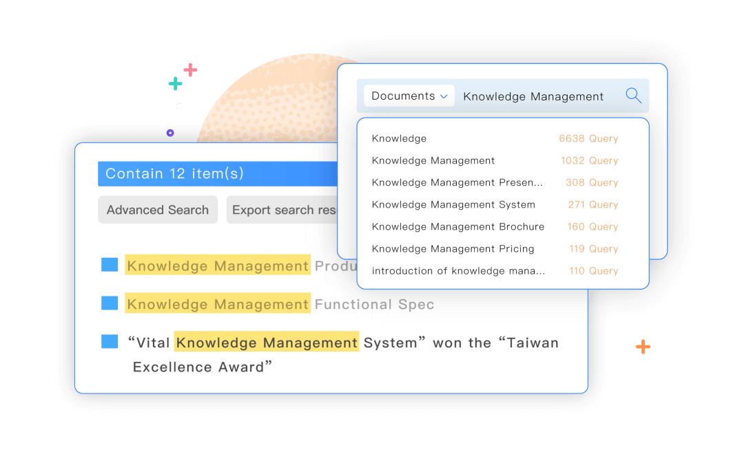 Built-in text mining capabilities