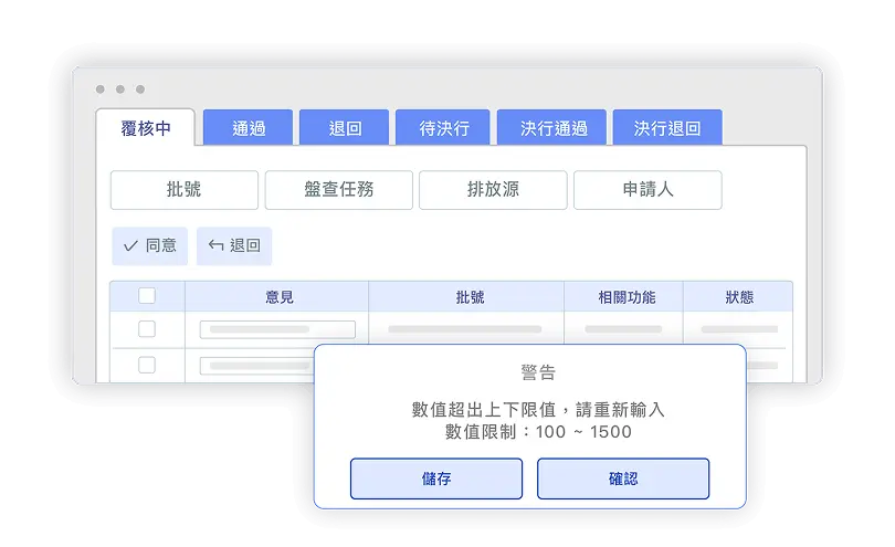活動數據品質雙重把關